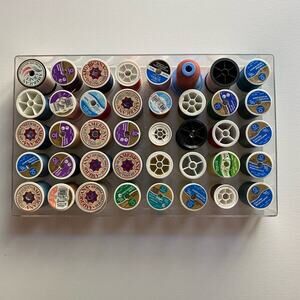 Karapenn Polyester Cotton Thread 40 Spools Multicolour